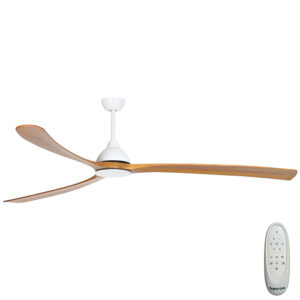 fanco-sanctuary-dc-92-white-with-teak-blades-no-light