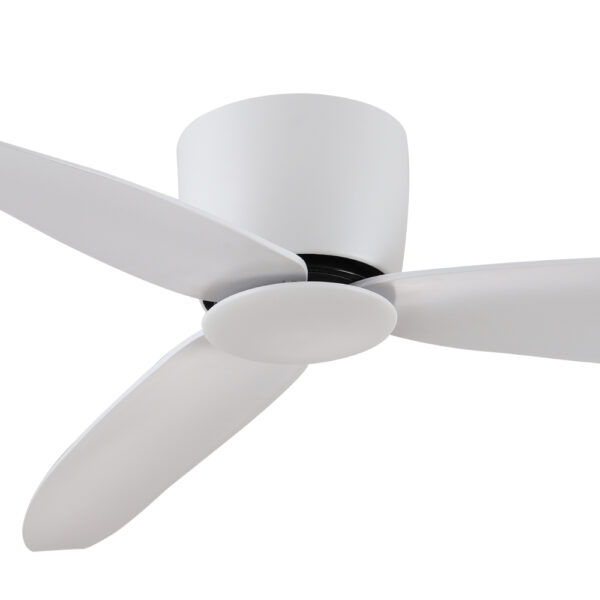 Claro Essentials Spirit DC Ceiling Fan - 44" (White) - close up