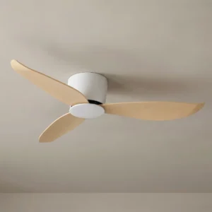 claro-essentials-spirit-dc-44-inches-white-with-timber-style-abs-blades-no-light-close-up-insitu