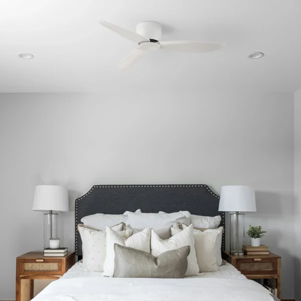 Claro Essentials Spirit DC Ceiling Fan - 44" (White) - Image 7