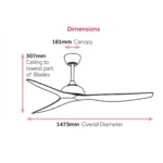 claro-whisper-ip66-dc-58-white-no-light-dimension