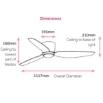 claro-whisper-low-profile-dc-44-inch-white-with-cct-led-light-dimension