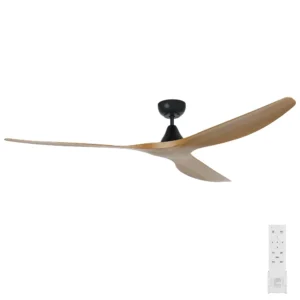 eglo-surf-dc-72-inch-black-with-burmese-teak-blades-no-light-with-remote