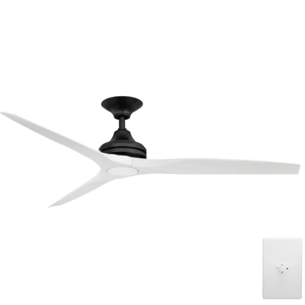 three-sixty-spitfire-ac-v2-60-inch-black-with-white-wash-blades-no-light-with-wall-control