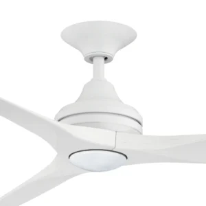 three-sixty-spitfire-ac-v2-60-inch-white-with-white-wash-blades-with-cct-led-light-close-up
