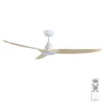 ventair-skyfan-dc-60-inch-white-with-light-oak-blades-with-cct-led-light-and-remote