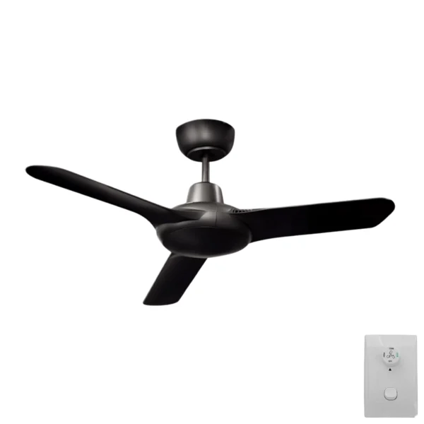 ventair-spyda-36-inch-black-no-light-with-wall-control ventair-spyda-36-inch-black-no-light-with-wall-control