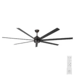 Eglo Tourbillion Pro DC Ceiling Fan with Remote - 100" (Oil Rubbed Bronze)
