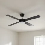 Fanco Eco Silent Pro DC Ceiling Fan with LED Light - 52" (Black) - Image 2