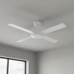Fanco Eco Silent Pro SMART DC Ceiling Fan 48" with Remote & CCT LED Light 48″ (White) - Image 2