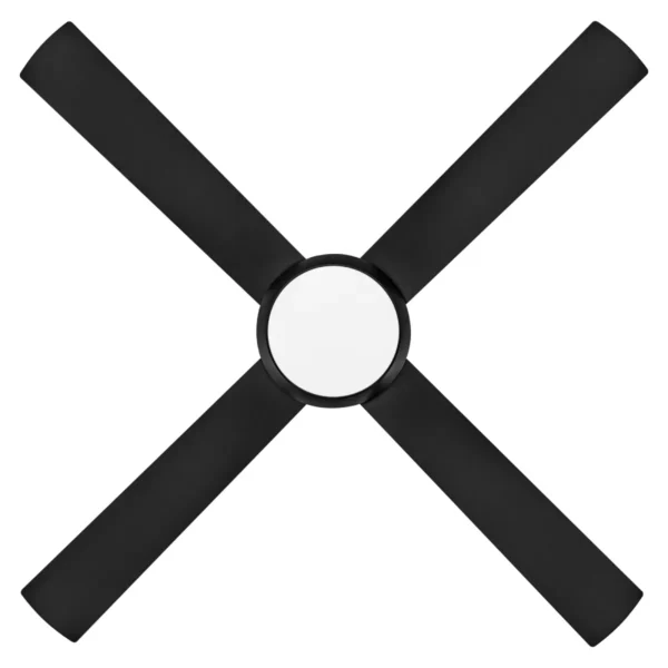 Fanco Eco Silent Pro SMART DC Ceiling Fan with LED Light - 52" (Black) - Image 6