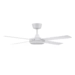 Fanco Eco Silent Pro SMART DC Ceiling Fan with LED Light - 52″ (White) - side view