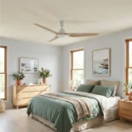 fanco-infinity-id-v3-dc-54-inch-white-with-beechwood-blades-with-light-installed-in-bedroom-wide-view