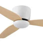 claro-essentials-spirit-dc-44-inch-white-with-light-timber-blades-with-cct-led-light-close-up-view