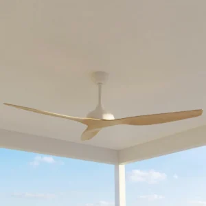 whisper-ip66-58-inch-white-with-light-oak-blades-no-light-installed-in-covered-outdoor-ceiling