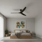 fanco-infinity-id-v3-dc-60-inch-black-with-no-light-installed-in-bedroom