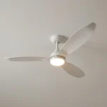 Claro Essentials Spirit Allure DC Ceiling Fan with LED Light - 52" (White) - Image 2