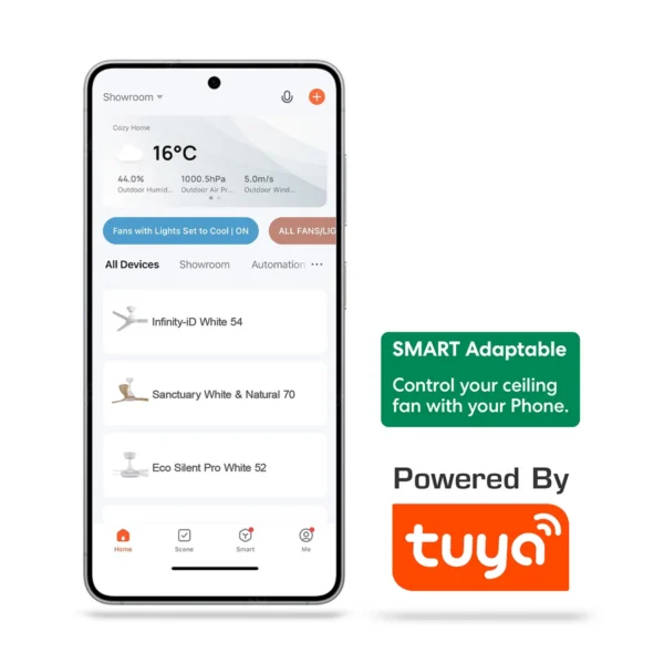 Fanco Smart Adaptable Tuya