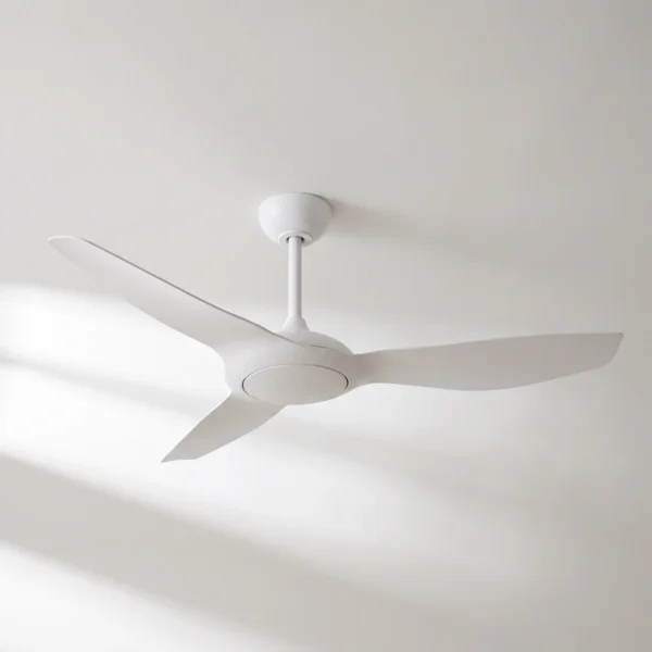 Claro Glider DC High Airflow Ceiling Fan - 52" (White) - Image 2