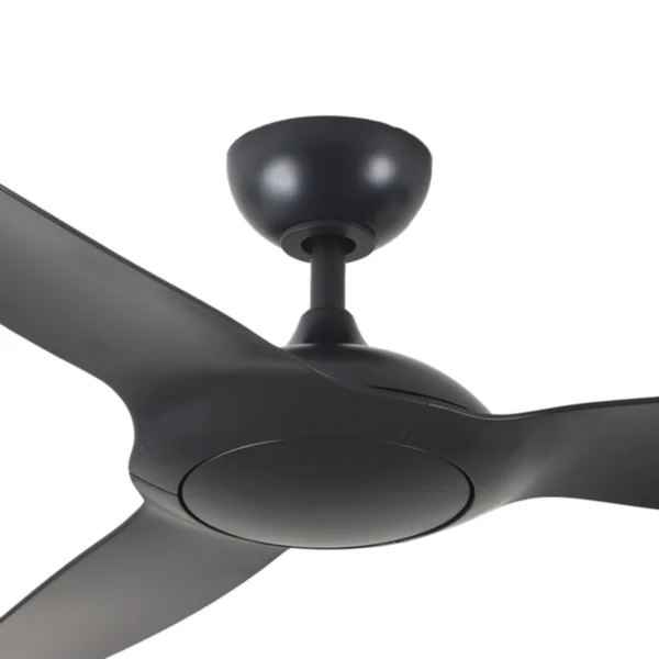 Claro Glider DC High Airflow Ceiling Fan - 60" (Black) - Image 5