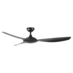 Claro Glider DC High Airflow Ceiling Fan - 60" (Black) - Image 7