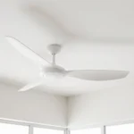 Claro Glider DC High Airflow Ceiling Fan - 60" (White) - Image 2