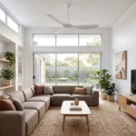 Claro Glider DC High Airflow Ceiling Fan - 60" (White) - Image 3