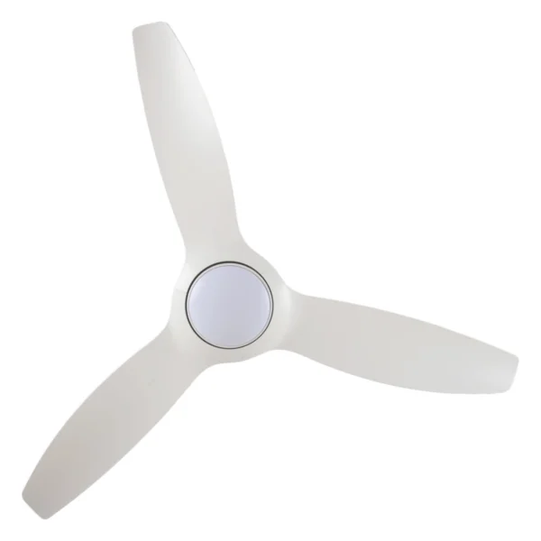 Claro Glider DC High Airflow Ceiling Fan with LED Light - 60" (White) - Image 7