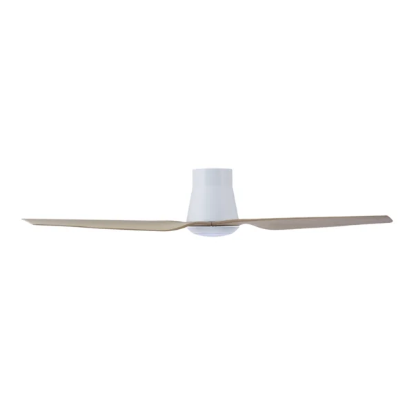 fanco-infinity-id-profile-dc-54-inch-ceiling-fan-white-with-beechwood-timber-style-blades-and-led-light-side-view