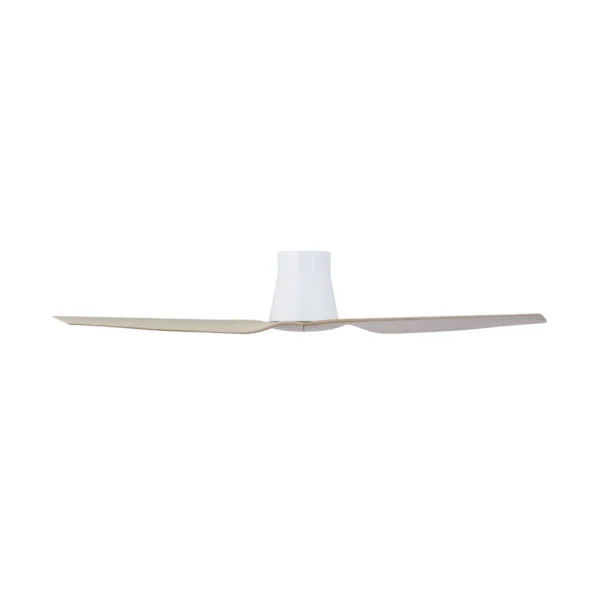 fanco-infinity-id-profile-dc-54-inch-ceiling-fan-white-with-beechwood-timber-style-blades-side-view