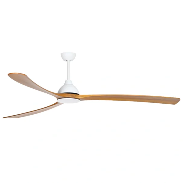fanco-sanctuary-86-inch-dc-ceiling-fan-white-with-teak-blades-no-light fanco-sanctuary-86-inch-dc-ceiling-fan-white-with-teak-blades-no-light
