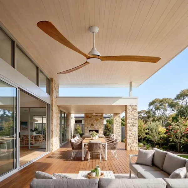 fanco-sanctuary-86-inch-dc-ceiling-fan-white-with-teak-blades-no-light-outdoor-alfresco