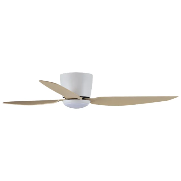 claro-whisper-low-profile-dc-ceiling-fan-52-inch-light-timber-with-led-light-side-view